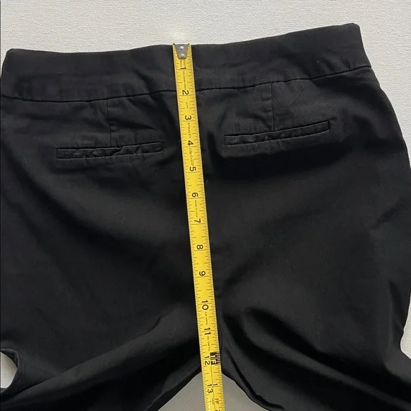 Chico's Elegant Black Pull on Capri Women’s Pants - 1(M) - Picture 11 of 12